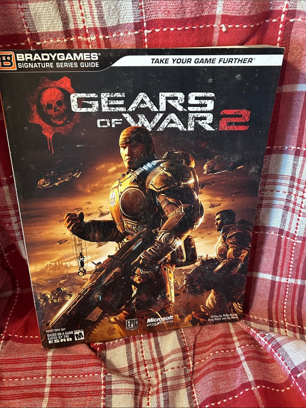 Gears of War 2 Strategy Guide - Black/Orange Cover
